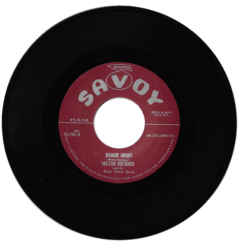 Milton Buckner Red Red Wine Soulful Records